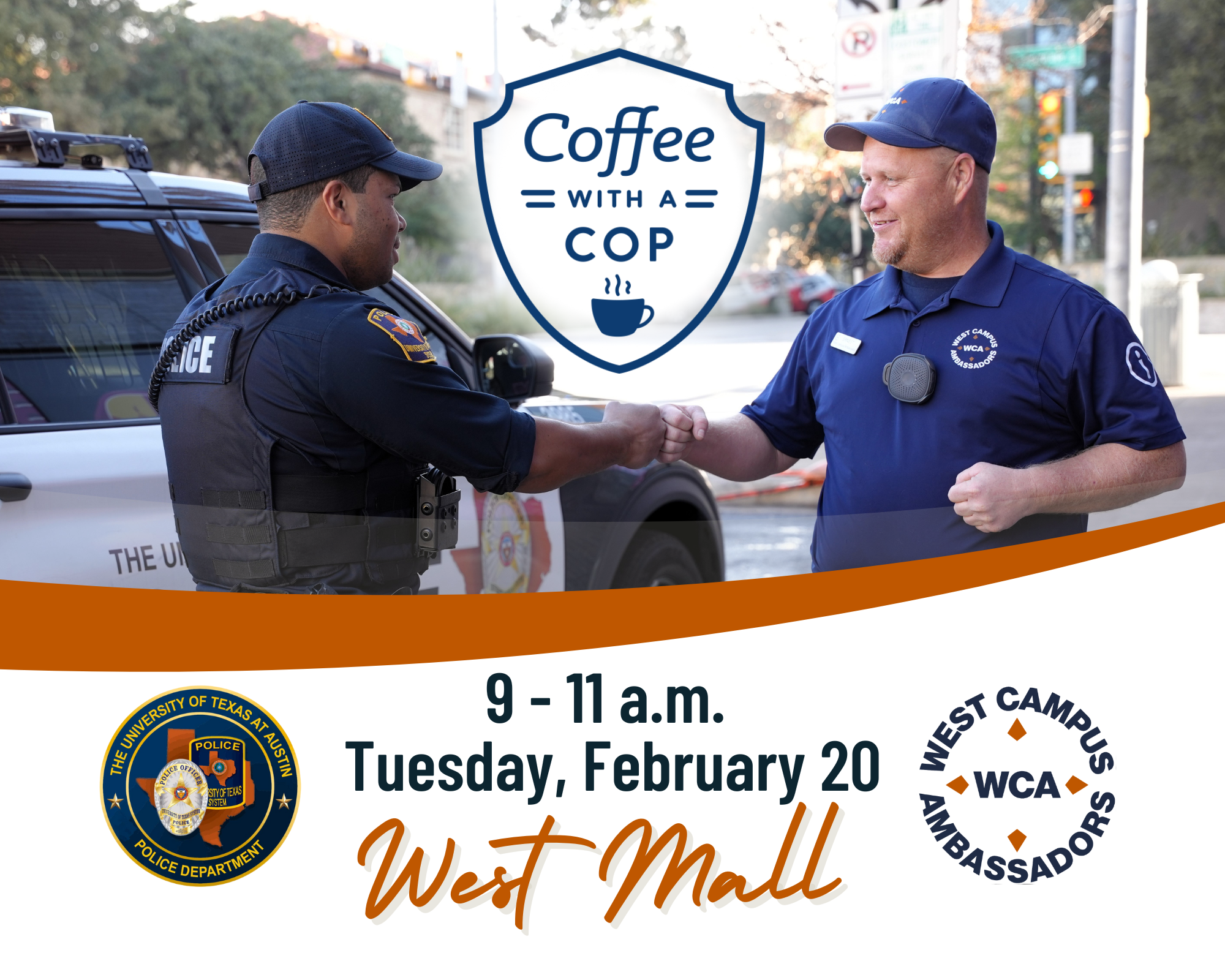 Coffee with a Cop WC Ambassadors