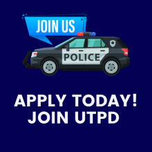 Apply online, join UTPD today