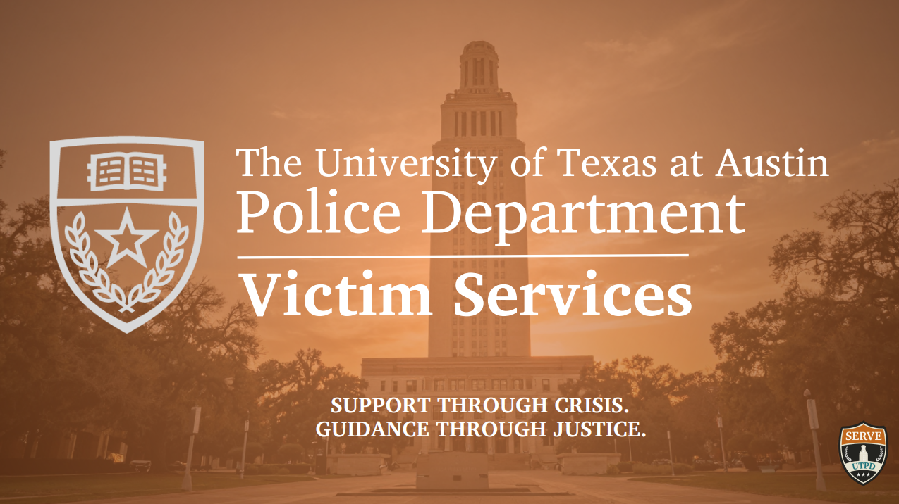 UTPD Victim Services hero image