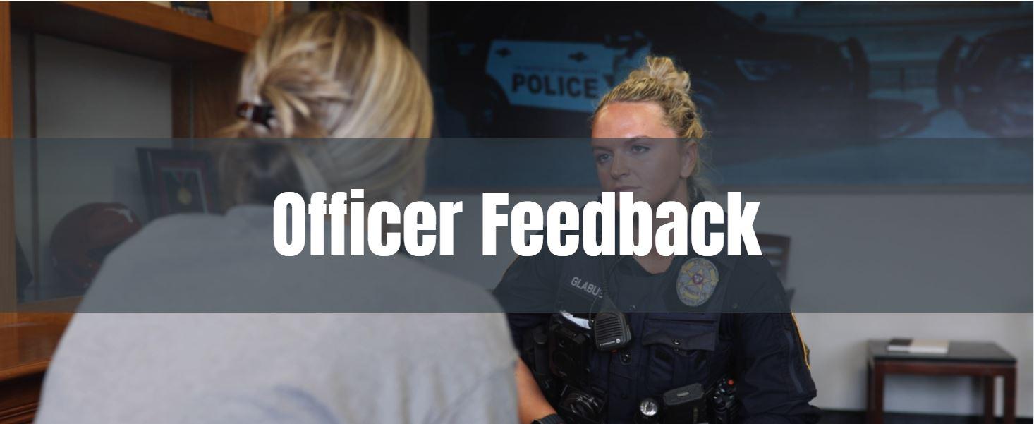 Police Officer Feedback for VAN