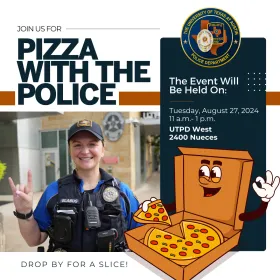 Pizza with the Police Graphic